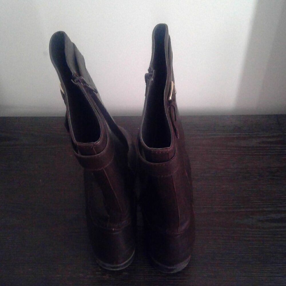 Ralph Lauren Sorissa Dark Brown Calf - Picture 6 of 7